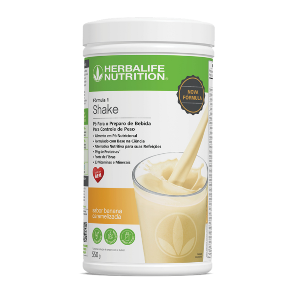 Shake Banana Caramelizada 550g